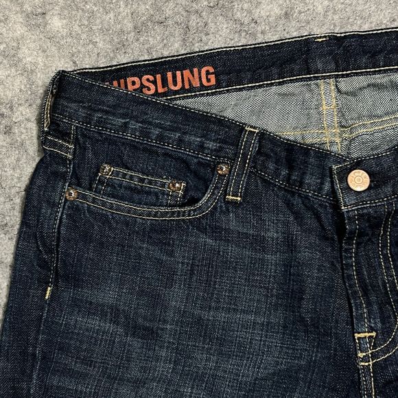Vintage J. Crew HIPSLUNG Jeans Women's 32S Straight Leg Dark Wash 100% Cotton - Picture 16 of 17